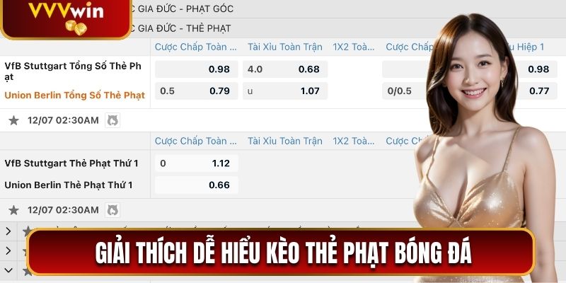 Kèo Thẻ Phạt - Dự Đoán Bóng Đá Thú Vị Cùng VVVwin 1 Giải thích dễ hiểu kèo thẻ phạt bóng đá